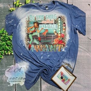 I Do Whatever I want - Bleached Tee